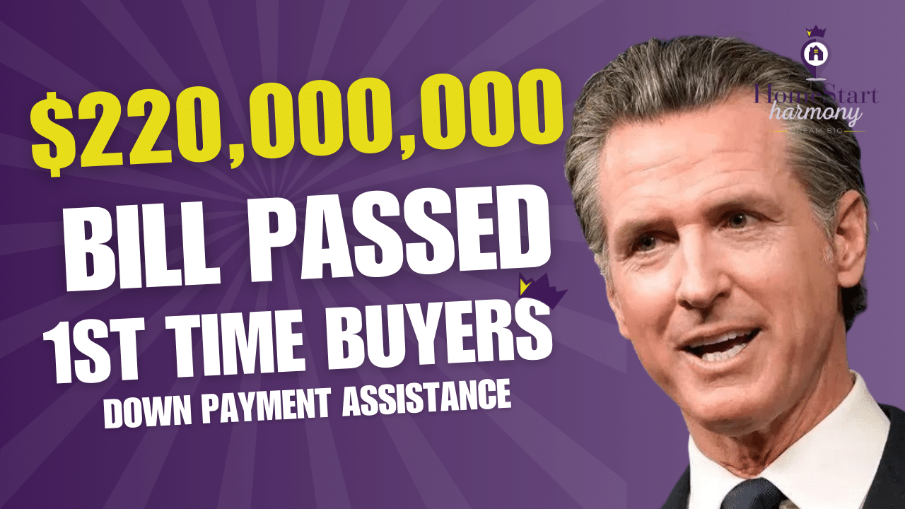 Bill Passed: First Time Buyers Down Payment Assitance